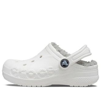 Crocs (PS) klassinen Baya vuorattu puukenkä ”White Grey” 207500-11H Crocs (PS) klassinen Baya vuorattu puukenkä ”White Grey” 207500-11H