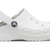 Crocs (PS) klassinen Baya vuorattu puukenkä ”White Grey” 207500-11H