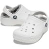 Crocs (PS) klassinen Baya vuorattu puukenkä ”White Grey” 207500-11H