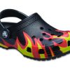 Crocs (PS) klassinen liekkipuukenkä ”Black Red Green” 206629-0X9