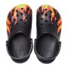 Crocs (PS) klassinen liekkipuukenkä ”Black Red Green” 206629-0X9