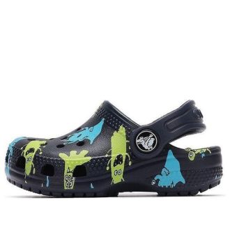 Crocs (PS) Klassinen puukengät Kevyet Cozy Sports Siniset sandaalit 206833-410 Crocs (PS) Klassinen puukengät Kevyet Cozy Sports Siniset sandaalit 206833-410