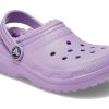 Crocs (PS) klassinen vuorattu puukenkä ”Purple Violet” 207010-5PR