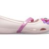 Crocs (PS) Lina Charm Flat Flowers Vaaleanpunaiset sandaalit 205529-6PI Crocs (PS) Lina Charm Flat Flowers Vaaleanpunaiset sandaalit 205529-6PI