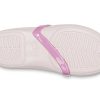 Crocs (PS) Lina Charm Flat Flowers Vaaleanpunaiset sandaalit 205529-6PI Crocs (PS) Lina Charm Flat Flowers Vaaleanpunaiset sandaalit 205529-6PI