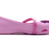 Crocs (PS) Lina Flat Small Casual vaaleanpunaiset sandaalit 205040-6I2 Crocs (PS) Lina Flat Small Casual vaaleanpunaiset sandaalit 205040-6I2