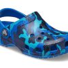 Crocs (PS) naamiointitulostus Beach Blue Sandaalit 205813-4JL Crocs (PS) naamiointitulostus Beach Blue Sandaalit 205813-4JL