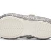 Crocs (PS) Outdoor tasakorkoiset kiiltävät urheiluhopeasandaalit 206370-93R