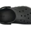 Crocs (PS) Pienet Crocs Outdoor Flat Heel Rantaurheilu Musta Valkoiset Sandaalit ”Black White” 205100-001