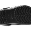 Crocs (PS) Pienet Crocs Outdoor Flat Heel Rantaurheilu Musta Valkoiset Sandaalit ”Black White” 205100-001