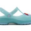 Crocs (PS) Pienet Crocs Outdoor Flat Heel Sports jääsiniset Sandaalit 205534-4O9