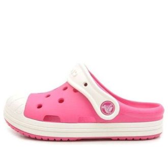 Crocs (PS) Pienet Crocs Outdoor Flat Heel Urheilusandaalit Vaaleanpunaiset Sandaalit 202282-6MI