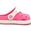 Crocs (PS) Pienet Crocs Outdoor Flat Heel Urheilusandaalit Vaaleanpunaiset Sandaalit 202282-6MI