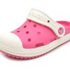 Crocs (PS) Pienet Crocs Outdoor Flat Heel Urheilusandaalit Vaaleanpunaiset Sandaalit 202282-6MI