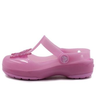 Crocs (PS) Pienet Crocsin vaaleanpunaiset sandaalit 205044-6I2 Crocs (PS) Pienet Crocsin vaaleanpunaiset sandaalit 205044-6I2