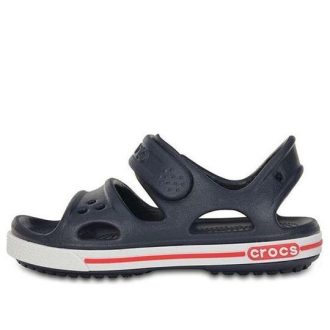 Crocs (PS) Tarrakiinnitys Flat Sports Deep Blue Sandaalit 14854-462