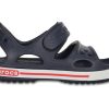 Crocs (PS) Tarrakiinnitys Flat Sports Deep Blue Sandaalit 14854-462 Crocs (PS) Tarrakiinnitys Flat Sports Deep Blue Sandaalit 14854-462