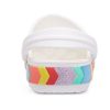 Crocs Rainbow Outdoor Beach Sports Big Boysin valkoiset sandaalit 207007-100