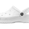 Crocs Ralen Clog Outdoor Flat Heel Sports Valkoiset sandaalit 15907-100