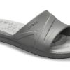Crocs Reviva Cozy Liukumattomat Litteät Urheilutossut Unisex Harmaa 205546-0DV
