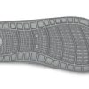 Crocs Reviva Cozy Liukumattomat Litteät Urheilutossut Unisex Harmaa 205546-0DV