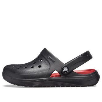 Crocs Reviva Rantasandaalit Musta Punainen 205852-0BU Crocs Reviva Rantasandaalit Musta Punainen 205852-0BU