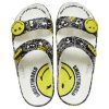 Crocs SmileyWorld x klassinen sandaali ”Black White” 207207-94S