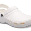 Crocs Specialist II Clog 2 litteät valkoiset sandaalit 205619-100