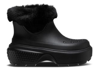 Crocs Stomp vuorattu saappaat ”musta”