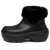 Crocs Stomp vuorattu saappaat ”musta” 208718-001