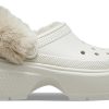 Crocs Stomp vuoratut puukengät ”valkoinen” 208546-160