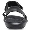 Crocs Swiftwater Light Cozy Sports Mustat sandaalit 206526-060