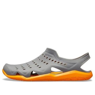 Crocs Swiftwater Wave -kengät ”Slate Grey Blazing Orange” 203963-0FR Crocs Swiftwater Wave -kengät ”Slate Grey Blazing Orange” 203963-0FR
