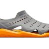 Crocs Swiftwater Wave -kengät ”Slate Grey Blazing Orange” 203963-0FR