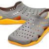 Crocs Swiftwater Wave -kengät ”Slate Grey Blazing Orange” 203963-0FR