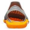 Crocs Swiftwater Wave -kengät ”Slate Grey Blazing Orange” 203963-0FR