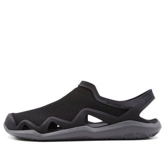 Crocs Swiftwater Wave sandaalit ”Black Grey” 205701-0DD Crocs Swiftwater Wave sandaalit ”Black Grey” 205701-0DD