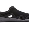 Crocs Swiftwater Wave sandaalit ”Black Grey” 205701-0DD
