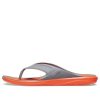 Crocs Swiftwater Wave -varvastossut ”Orange Grey” 206242-0EK