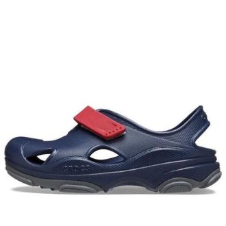 Crocs (TD) Crocs All Terrain Fisherman puukengät ”Navy Red” 208351-4CC