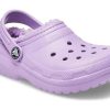 Crocs (TD) Crocs Classic vuoratut puukengät ”Purple” 207009-5PR