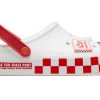 Crocs Toy Story Pizza Planet Out Court puukengät ”White Red” 209816-100