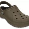 Crocs Winter vuoratut puukengät ”Walnut Espresso” 203766-23J