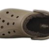 Crocs Winter vuoratut puukengät ”Walnut Espresso” 203766-23J
