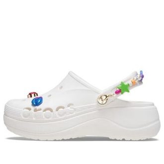 Crocs (WMNS) Baya Midsummer Platform puukengät ”White Pink” 210091-1LI Crocs (WMNS) Baya Midsummer Platform puukengät ”White Pink” 210091-1LI
