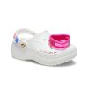 Crocs (WMNS) Baya Midsummer Platform puukengät ”White Pink” 210091-1LI