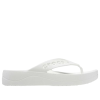 Crocs (WMNS) Baya Platform Flip-Flops ”White” 208395-100