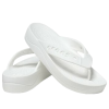 Crocs (WMNS) Baya Platform Flip-Flops ”White” 208395-100