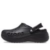 Crocs (WMNS) Baya Platform vuoratut puukenkäsandaalit ”Musta” 208708-001