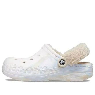 Crocs (WMNS) Baya vuorattu Fuzz Strap marmoroitu puukenkä ”White Multi” 209241 Crocs (WMNS) Baya vuorattu Fuzz Strap marmoroitu puukenkä ”White Multi” 209241
